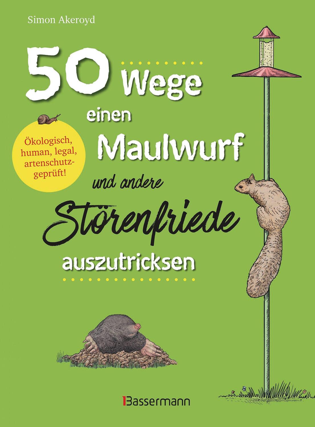 Cover: 9783809445388 | 50 Wege, einen Maulwurf und andere Störenfriede auszutricksen....