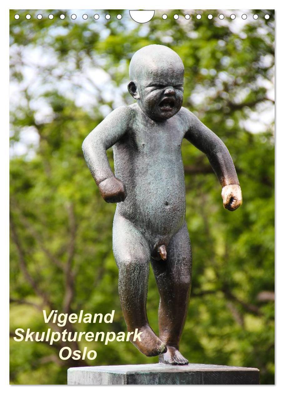 Cover: 9783457089101 | Vigeland (Wandkalender 2025 DIN A4 hoch), CALVENDO Monatskalender