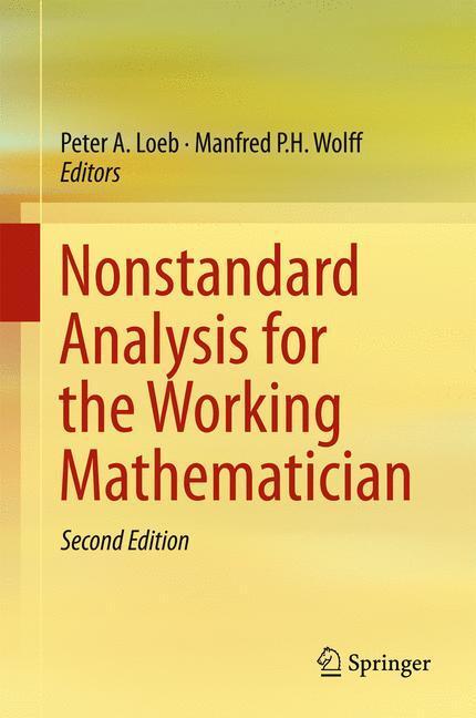 Cover: 9789401773263 | Nonstandard Analysis for the Working Mathematician | Wolff (u. a.)