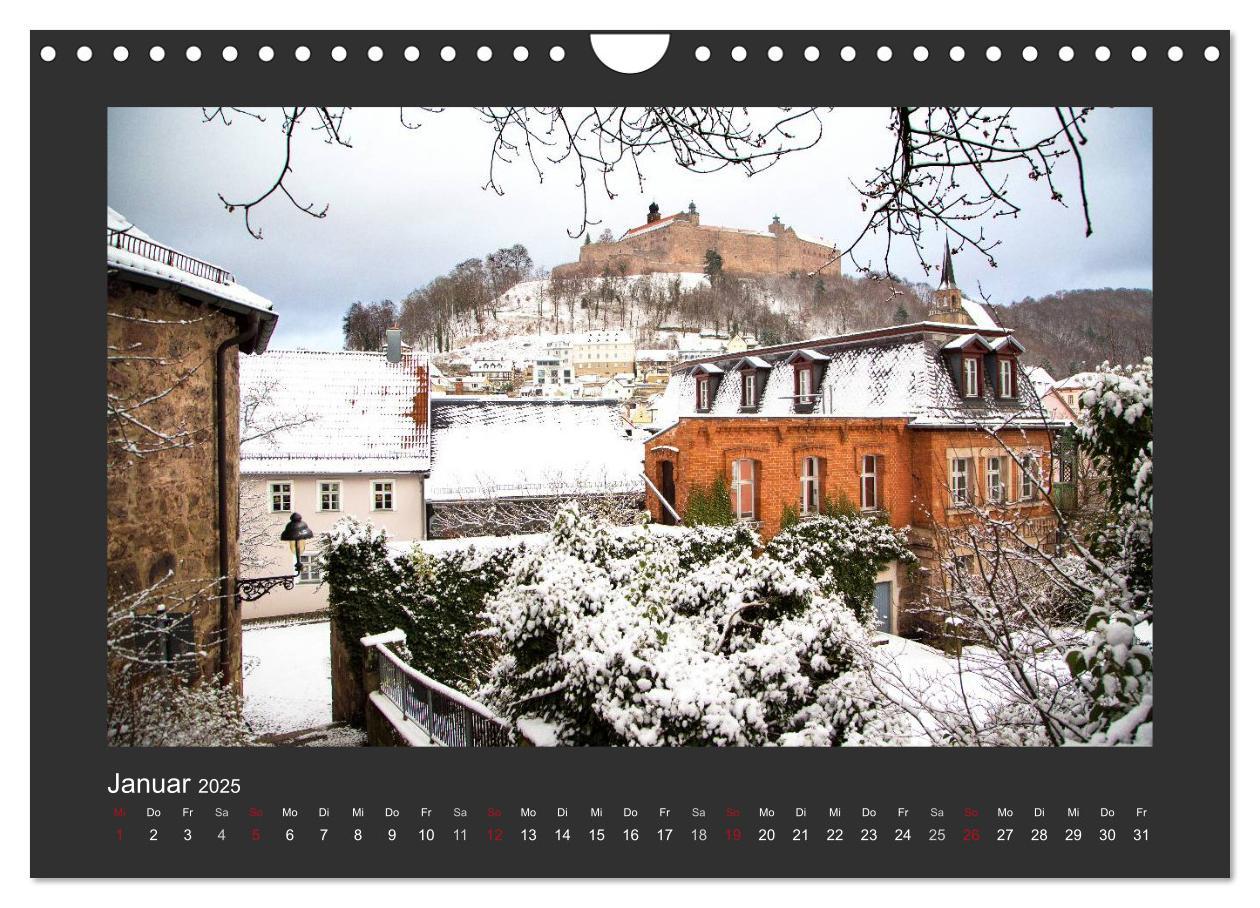 Bild: 9783435749942 | Kulmbach (Wandkalender 2025 DIN A4 quer), CALVENDO Monatskalender