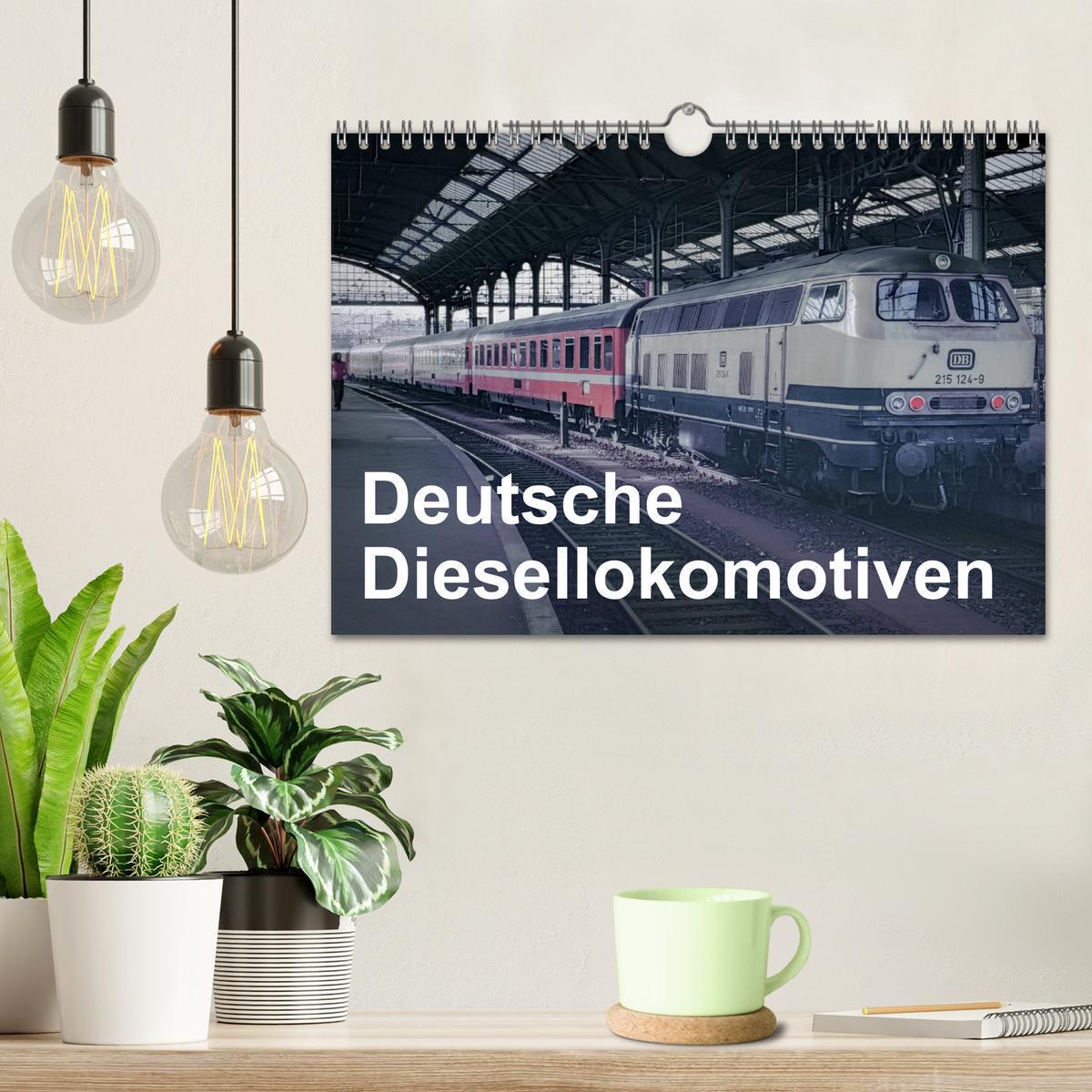 Bild: 9783435291748 | Deutsche Diesellokomotiven (Wandkalender 2025 DIN A4 quer),...