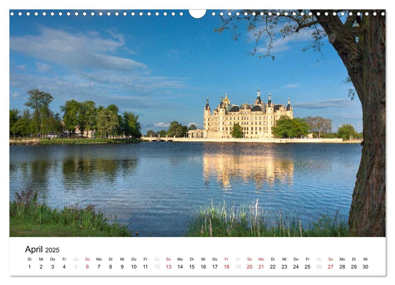 Bild: 9783435655472 | Schweriner Märchenschloss (Wandkalender 2025 DIN A3 quer), CALVENDO...