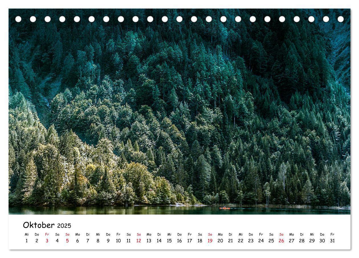 Bild: 9783435154296 | Wanderbarer Weißensee (Tischkalender 2025 DIN A5 quer), CALVENDO...