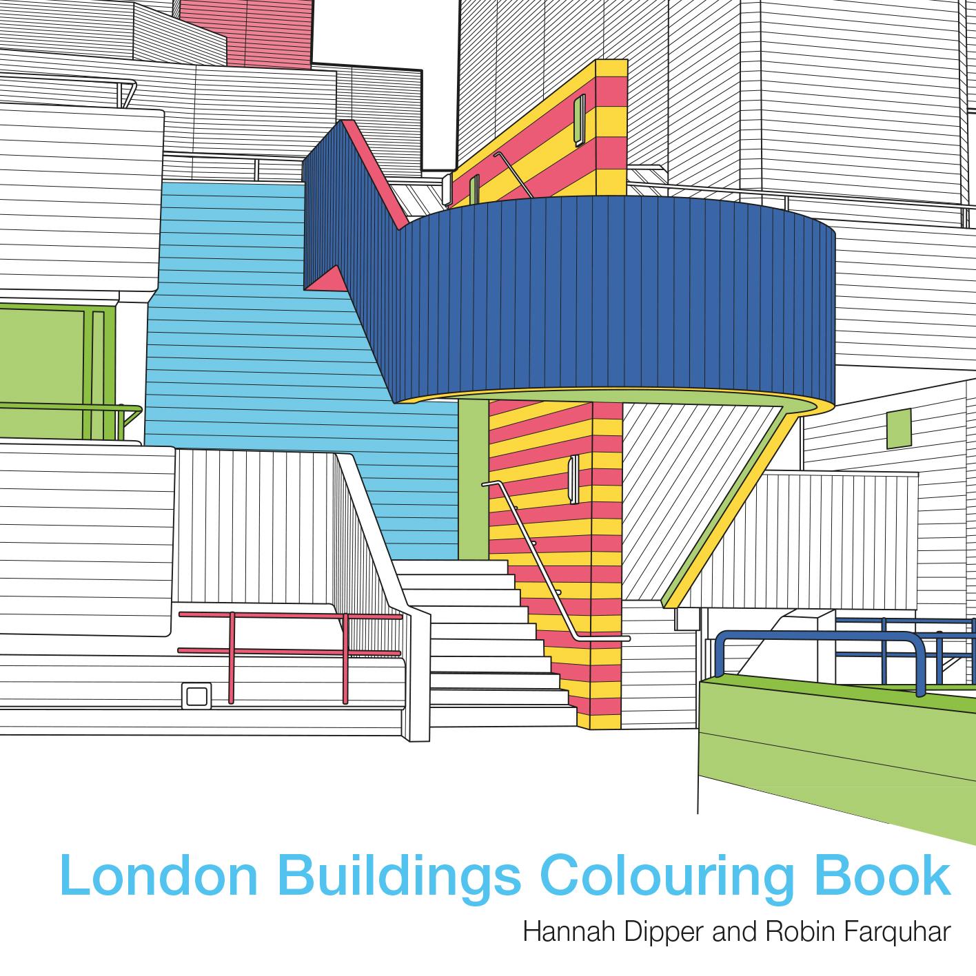 Cover: 9781849943550 | London Buildings Colouring Book | Hannah Dipper (u. a.) | Taschenbuch