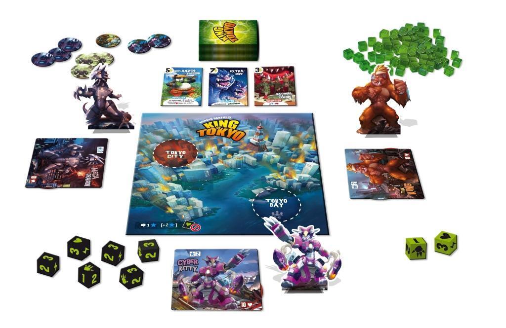 Bild: 3760175513299 | King of Tokyo - Neue Version | Richard Garfield | Spiel | Deutsch