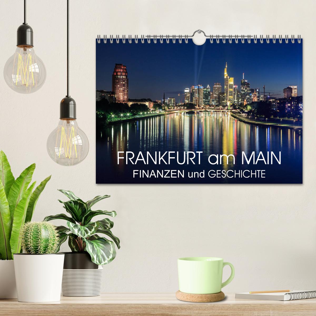 Bild: 9783435464609 | Frankfurt am Main - Finanzen und Geschichte (Wandkalender 2025 DIN...