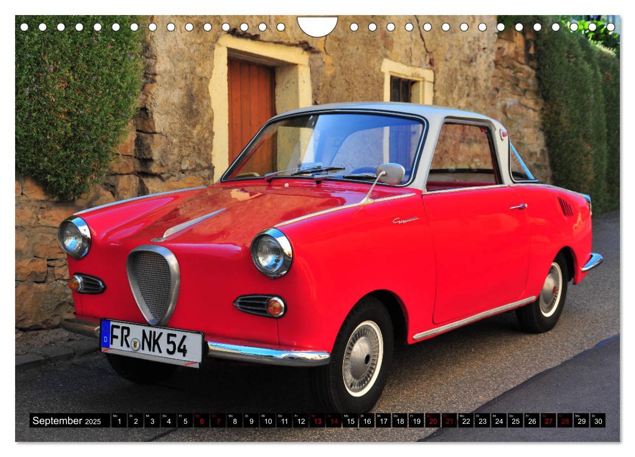 Bild: 9783435443024 | Goggomobil Coupè 250 TS (Wandkalender 2025 DIN A4 quer), CALVENDO...