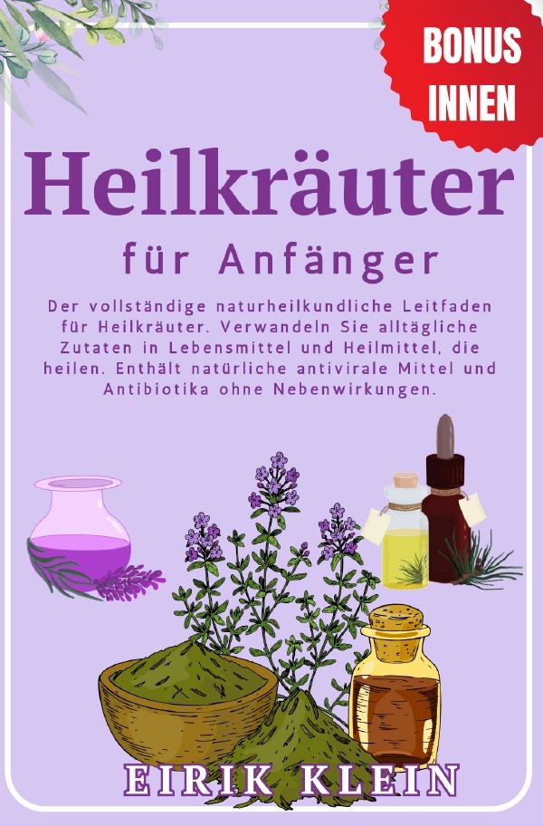 Cover: 9783818710842 | Heilkräuter für Anfänger | Eirik Klein | Taschenbuch | 164 S. | 2024