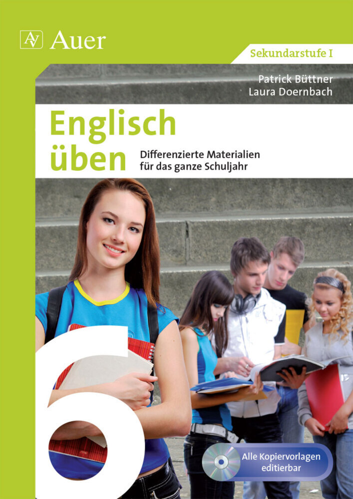 Cover: 9783403075295 | Englisch üben Klasse 6, m. 1 CD-ROM | Patrick Büttner (u. a.) | 2015