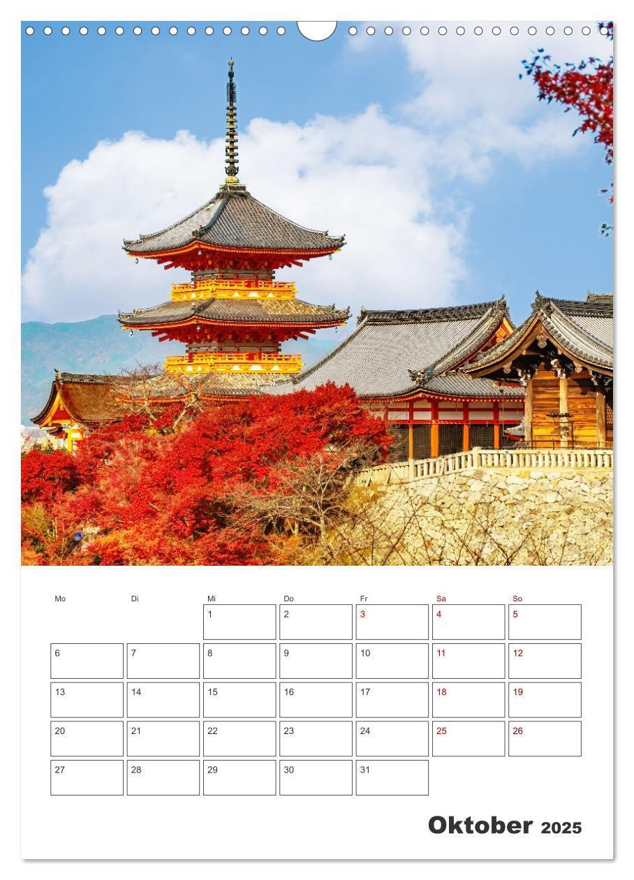 Bild: 9783435696529 | Schreine und Tempel - Heiligtümern in Japan (Wandkalender 2025 DIN...