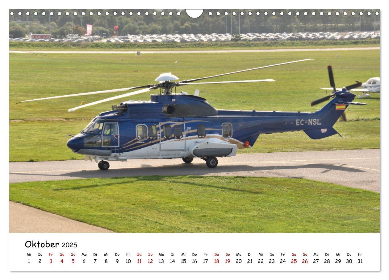 Bild: 9783457235560 | Die beeindruckende Welt der Hubschrauber (Wandkalender 2025 DIN A3...