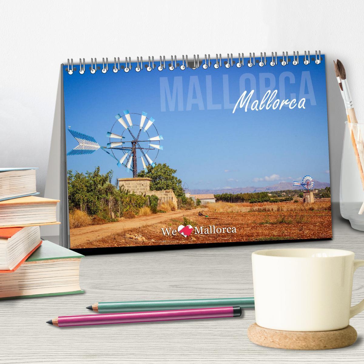 Bild: 9783435287116 | Mallorca, Mallorca (Tischkalender 2025 DIN A5 quer), CALVENDO...