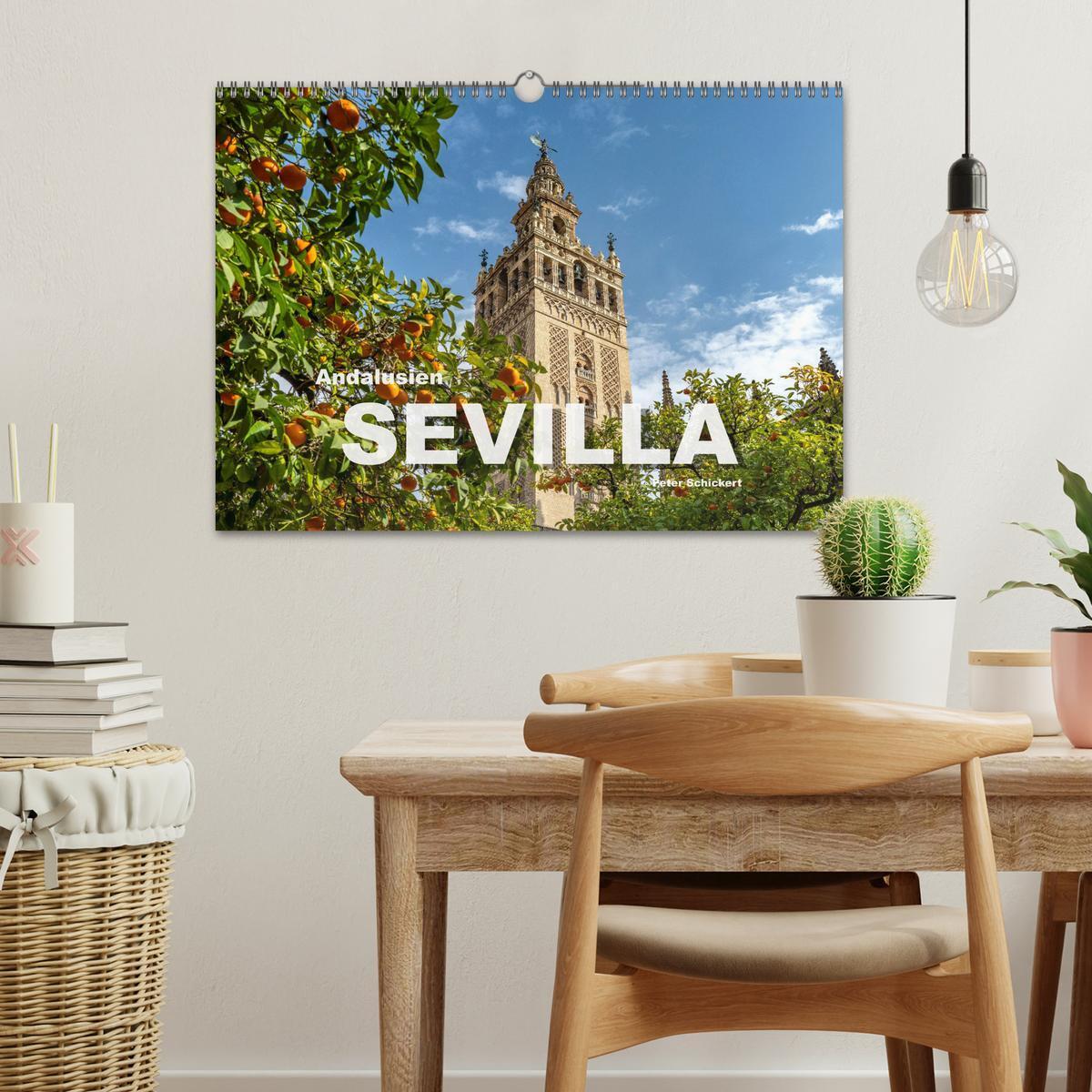 Bild: 9783383978609 | Andalusien - Sevilla (Wandkalender 2025 DIN A3 quer), CALVENDO...