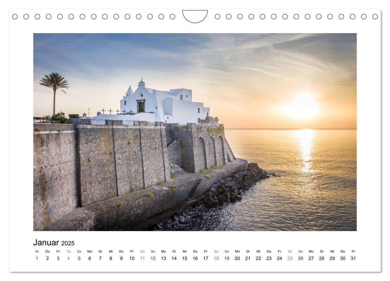 Bild: 9783435458424 | Sehnsuchtsinseln Capri und Ischia (Wandkalender 2025 DIN A4 quer),...