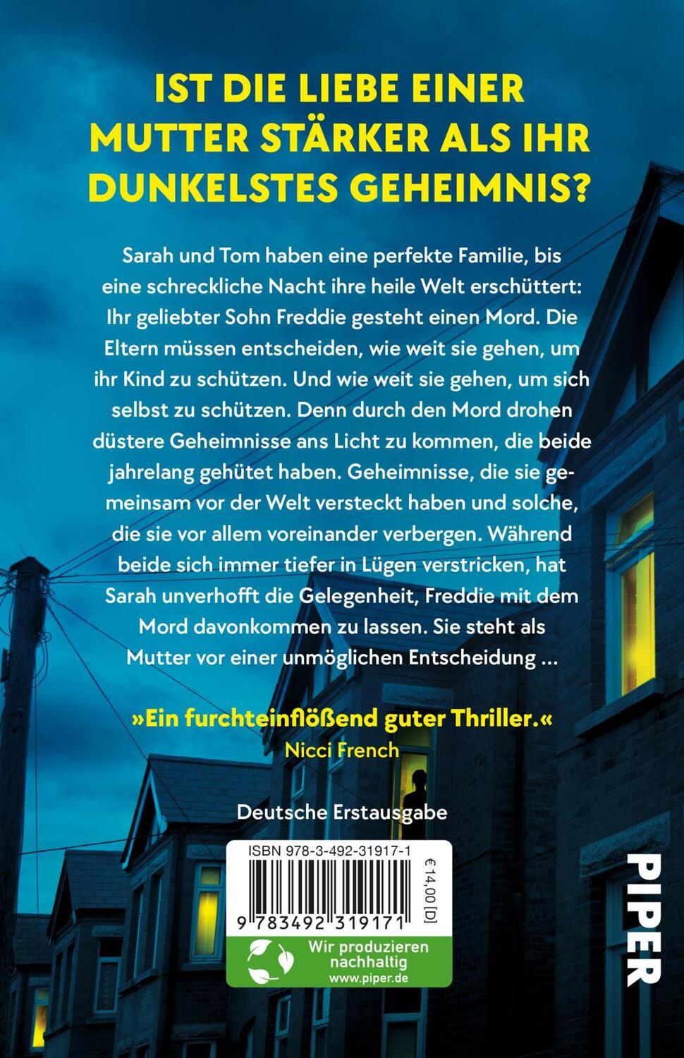 Rückseite: 9783492319171 | The Lies We Tell - Niemand ist ohne Schuld | Jane Corry | Taschenbuch