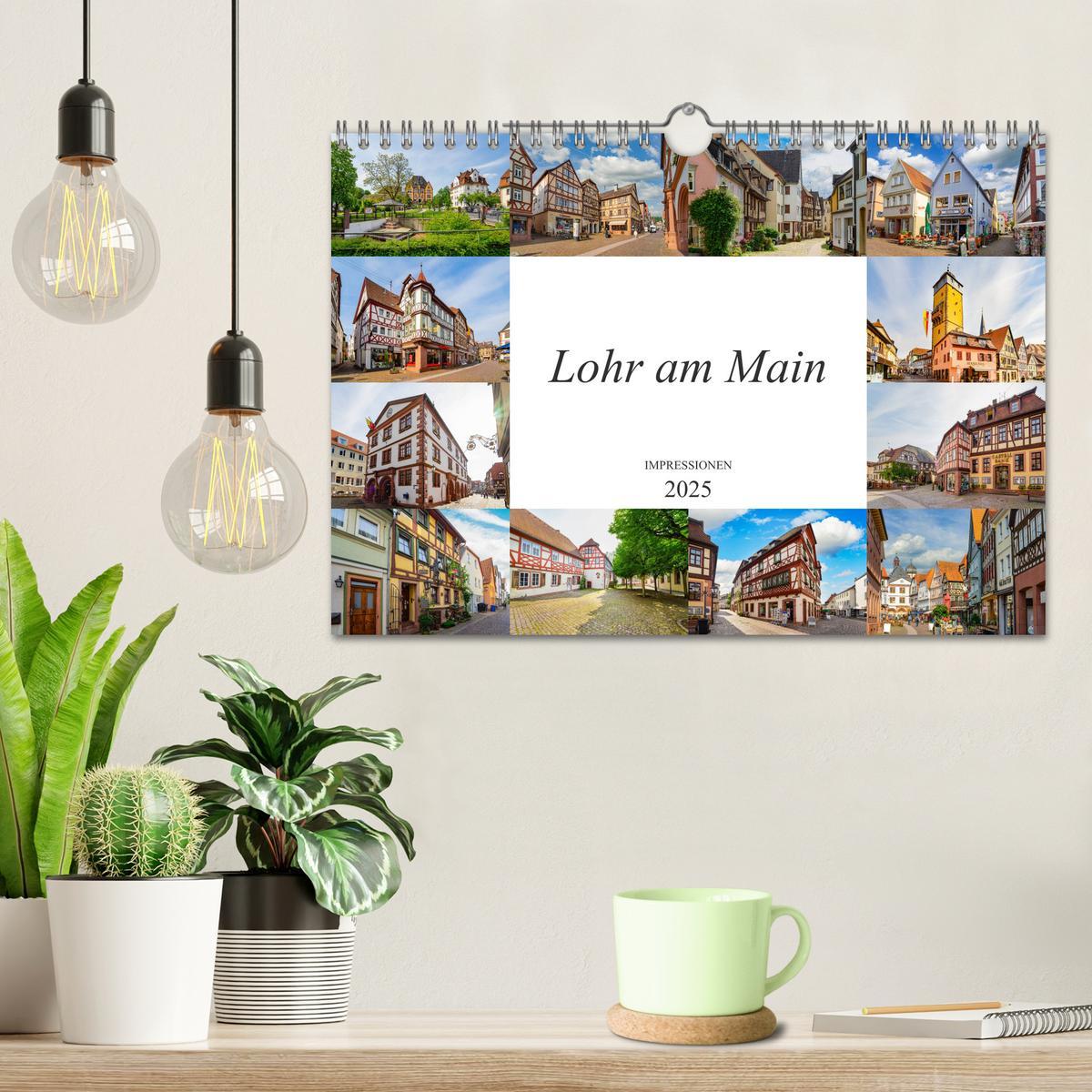 Bild: 9783435223602 | Lohr am Main Impressionen (Wandkalender 2025 DIN A4 quer), CALVENDO...