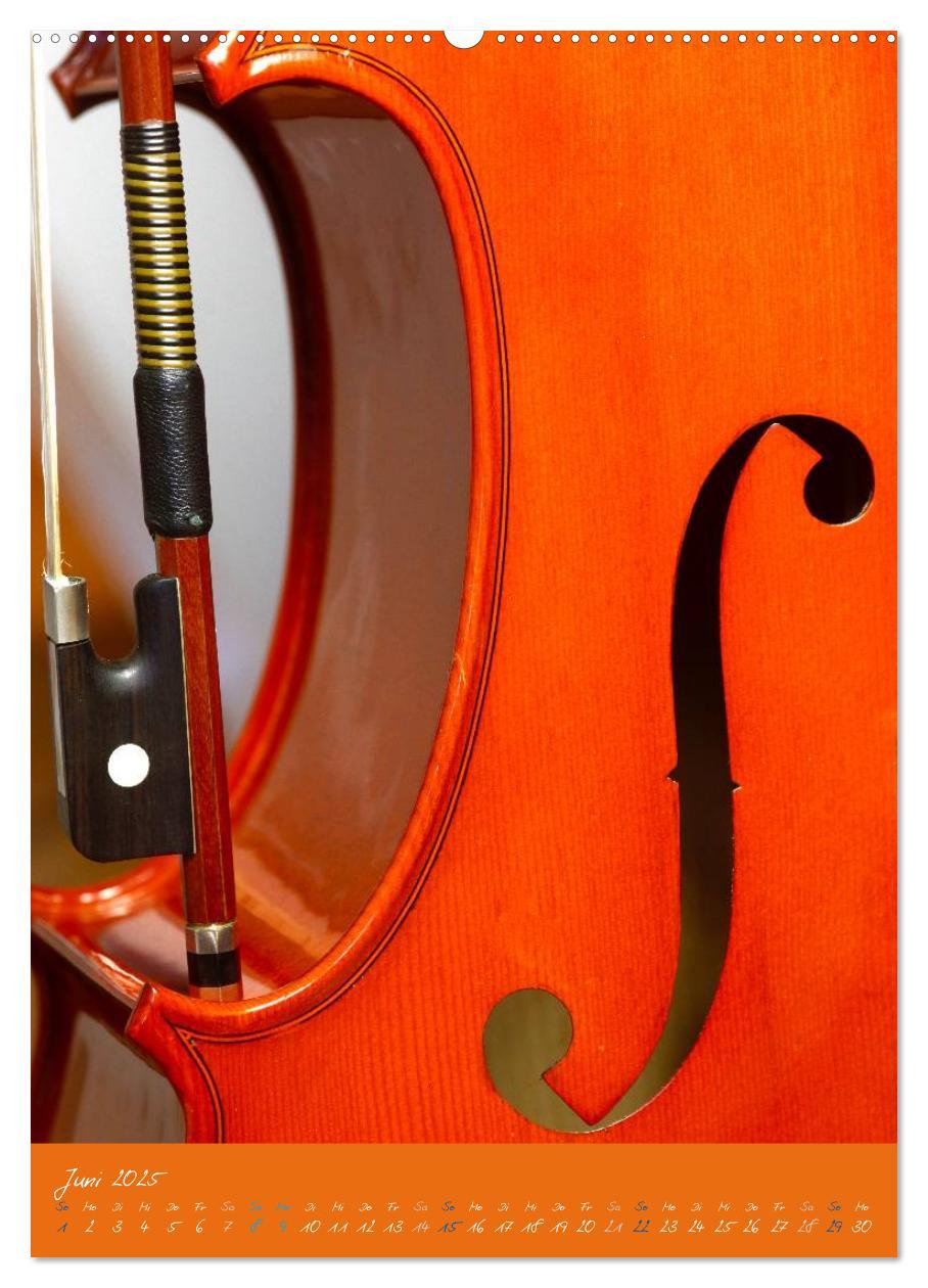 Bild: 9783457010037 | Geliebtes Cello (Wandkalender 2025 DIN A2 hoch), CALVENDO...