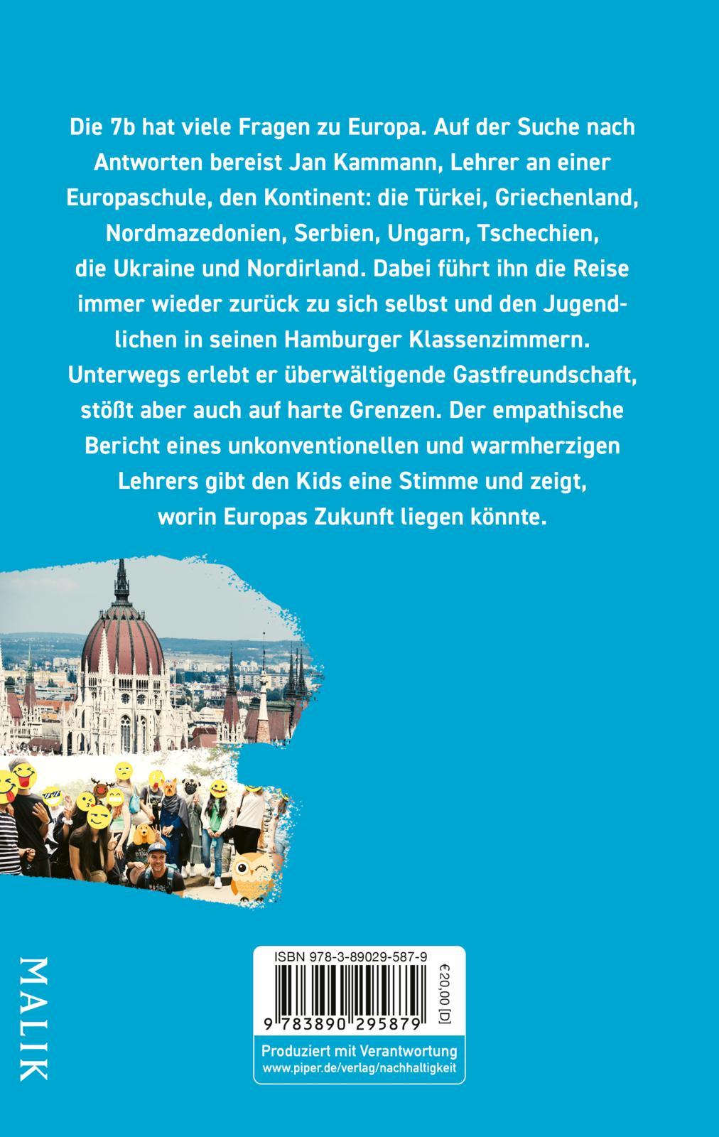 Rückseite: 9783890295879 | Ein europäisches Klassenzimmer | Jan Kammann | Taschenbuch | 320 S.