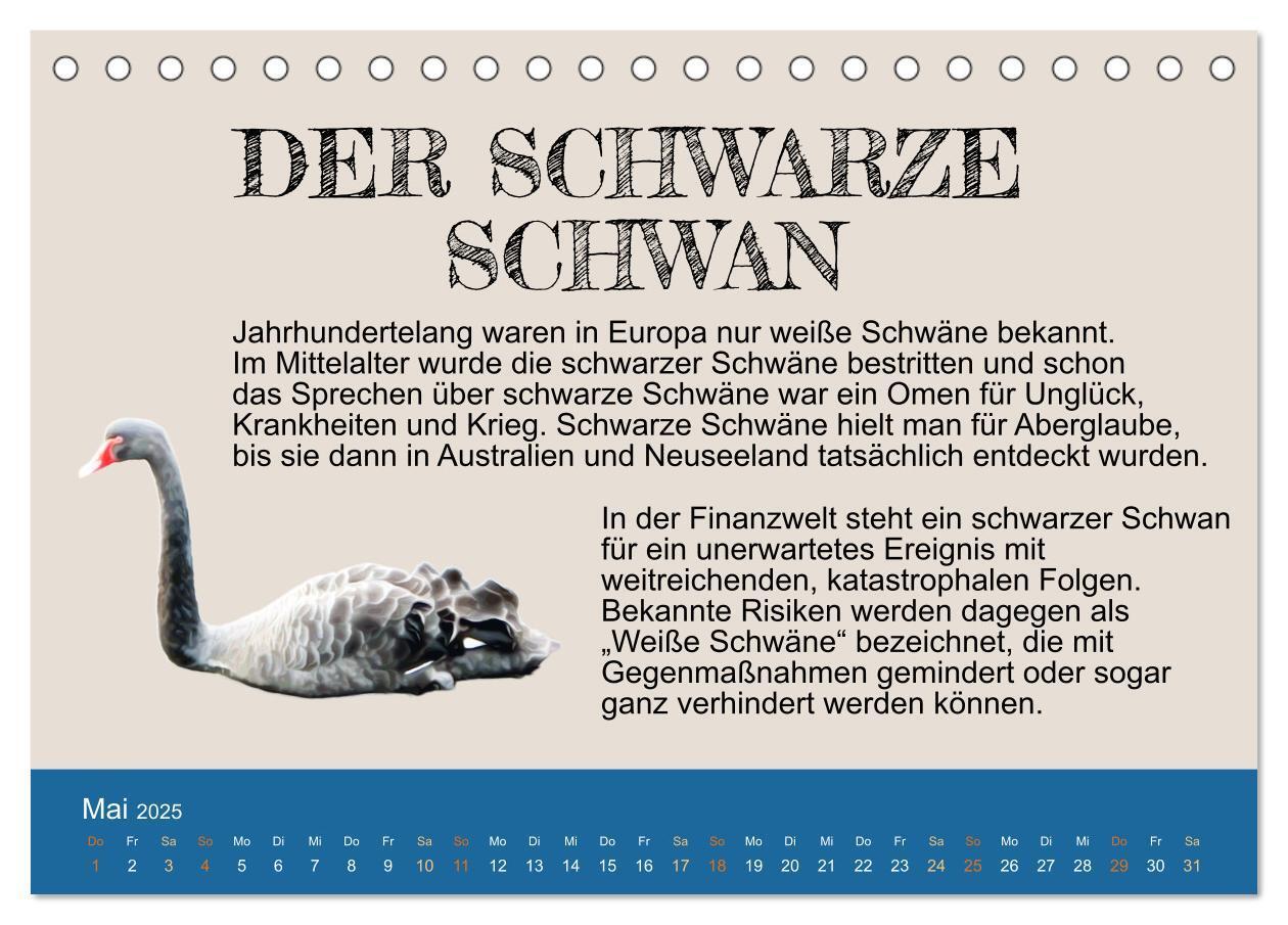 Bild: 9783383942501 | Tiere in der Finanzwelt 2025 (Tischkalender 2025 DIN A5 quer),...