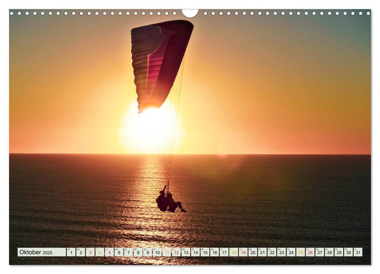 Bild: 9783435241163 | Paragliding - Mut zum Abenteuer (Wandkalender 2025 DIN A3 quer),...