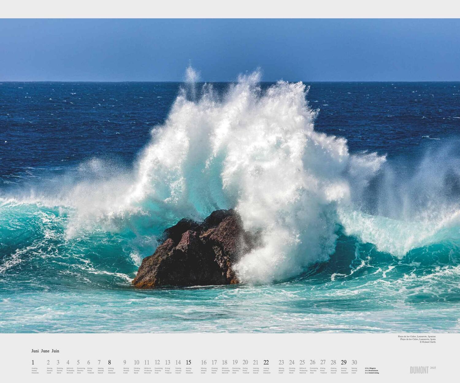 Bild: 4250809653419 | Das Meer 2025 - Natur-Fotografie von Roland Gerth - Wandkalender 60...