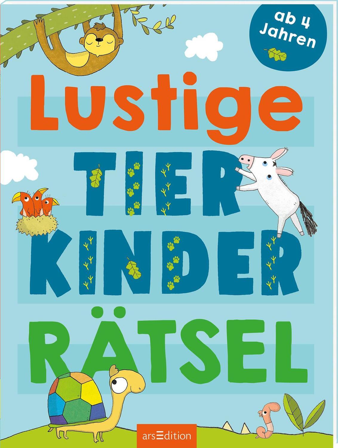 Cover: 9783845843728 | Lustige Tierkinder-Rätsel | Taschenbuch | Softcover | 40 S. | Deutsch