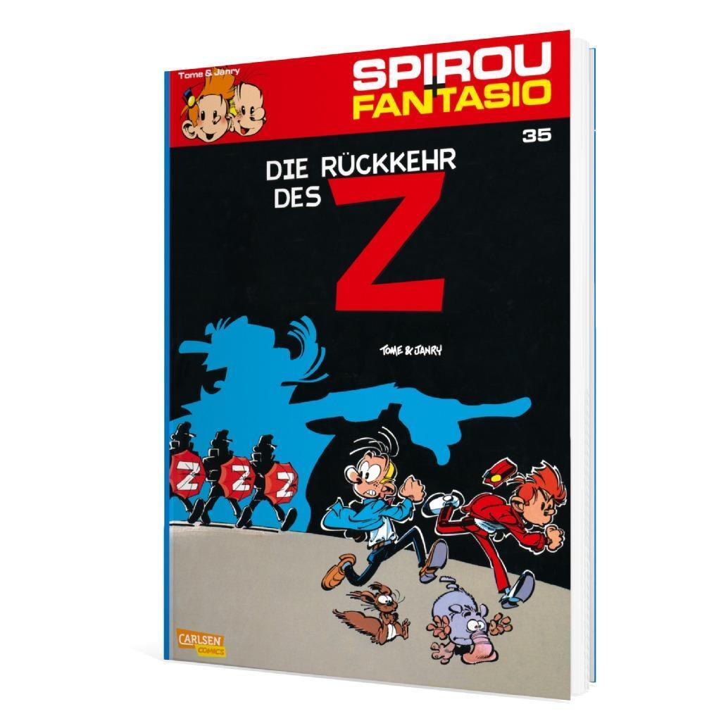 Bild: 9783551772350 | Spirou und Fantasio 35. Die Rückkehr des Z | Tome (u. a.) | Buch