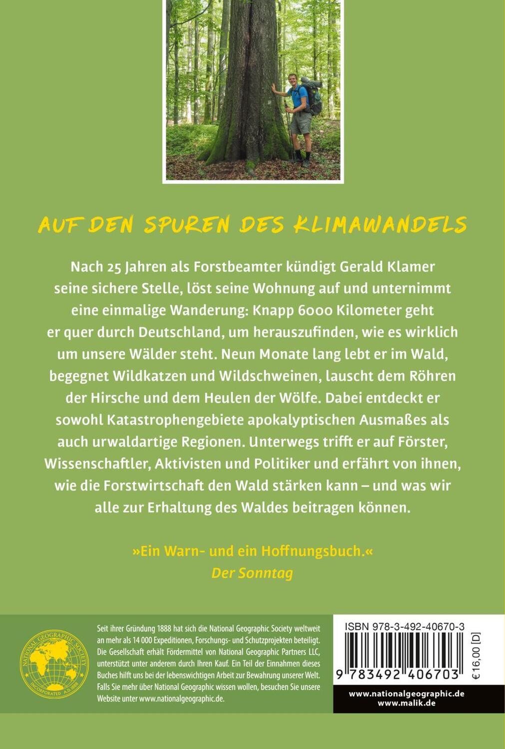 Rückseite: 9783492406703 | Der Waldwanderer | Gerald Klamer | Taschenbuch | 272 S. | Deutsch