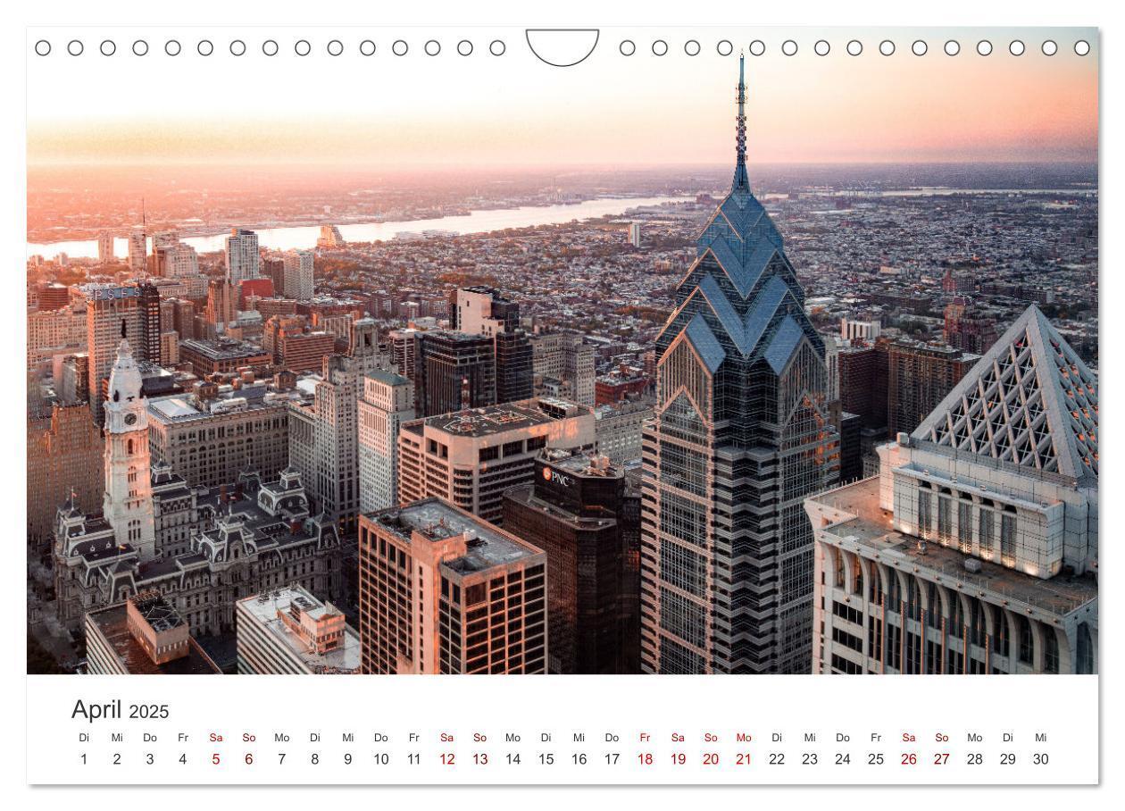 Bild: 9783435005772 | Philadelphia - The Birthplace of America (Wandkalender 2025 DIN A4...