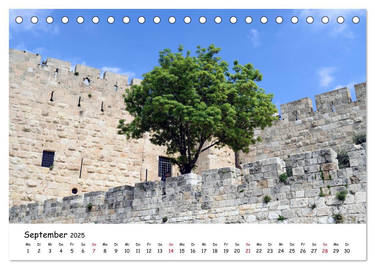 Bild: 9783435207060 | Traumziel Israel (Tischkalender 2025 DIN A5 quer), CALVENDO...