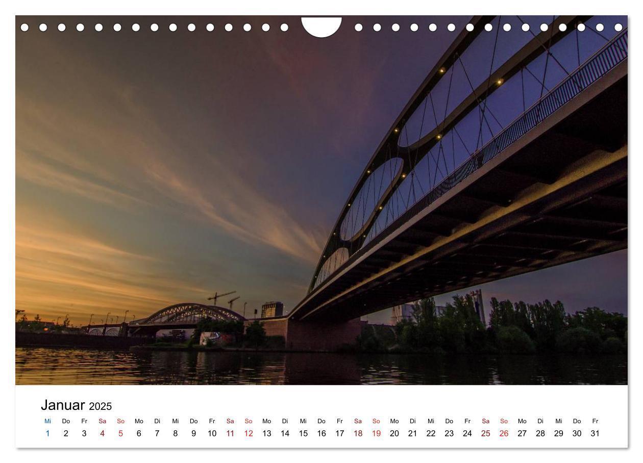 Bild: 9783435572854 | Frankfurt am Main bei Tag und Nacht (Wandkalender 2025 DIN A4...