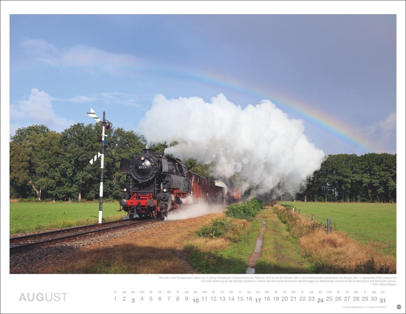 Bild: 9783756405152 | Eisenbahn Romantik Posterkalender 2025 | Kalender | Spiralbindung