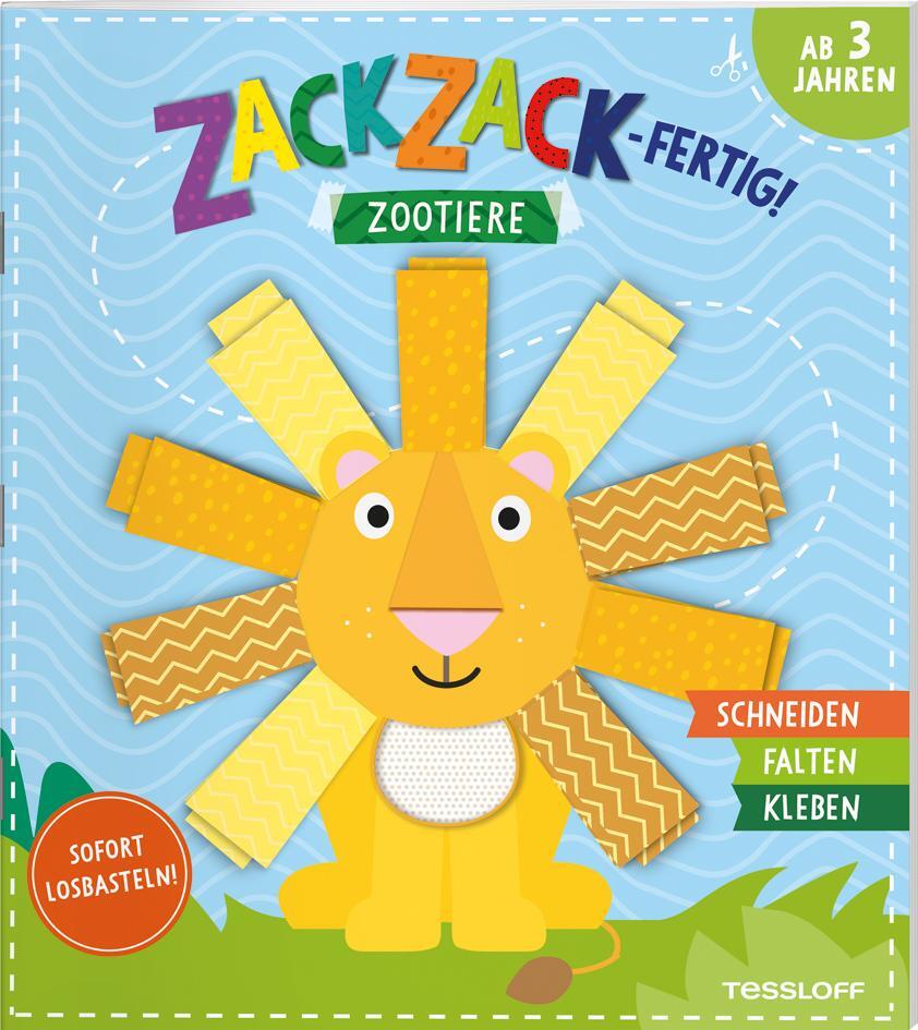 Cover: 9783788644796 | Zack, zack - fertig! Zootiere | Sandra Schmidt | Broschüre | 32 S.