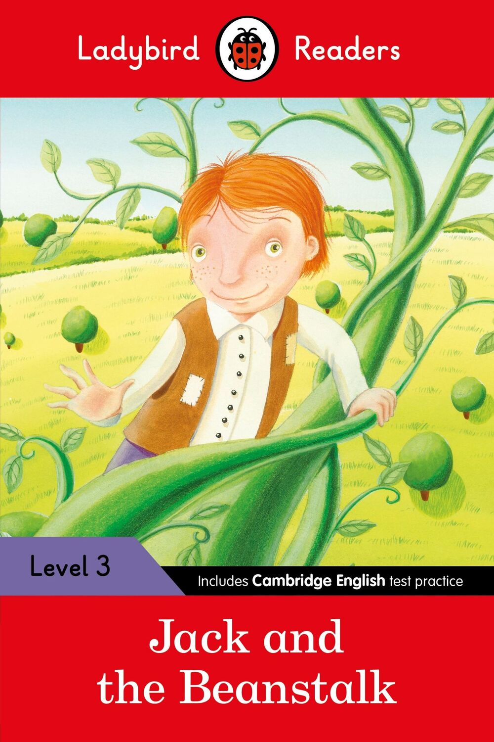 Cover: 9780241283974 | Ladybird Readers Level 3 - Jack and the Beanstalk (ELT Graded Reader)