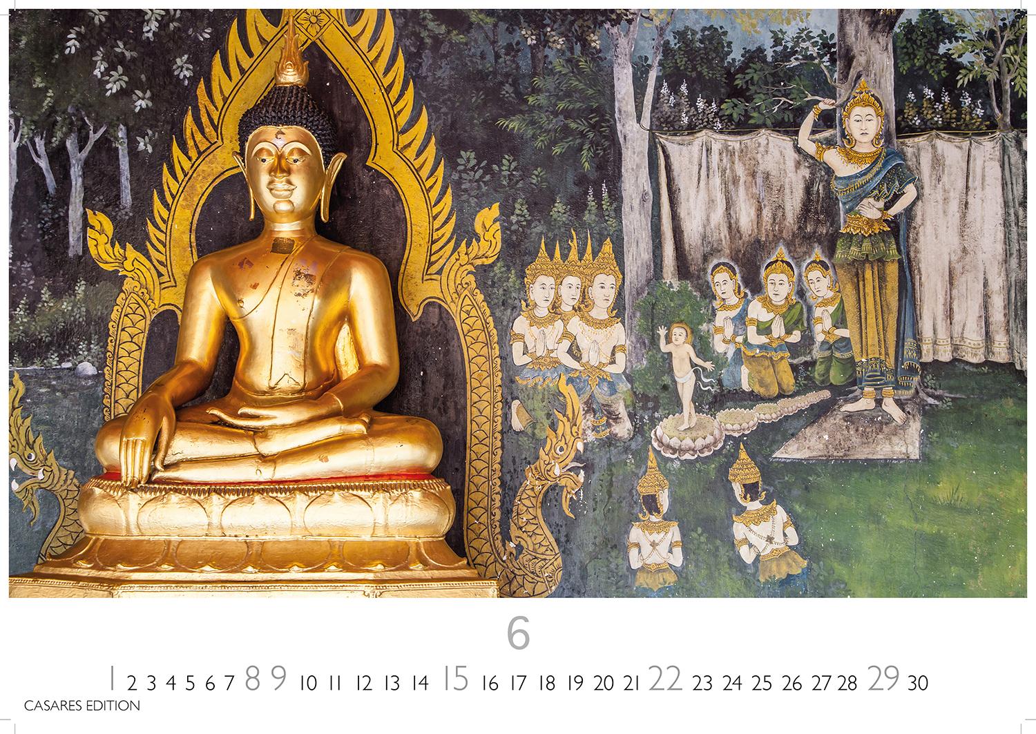 Bild: 9781835242384 | Buddhas 2025 L 35x50cm | Kalender | 14 S. | Deutsch | 2025