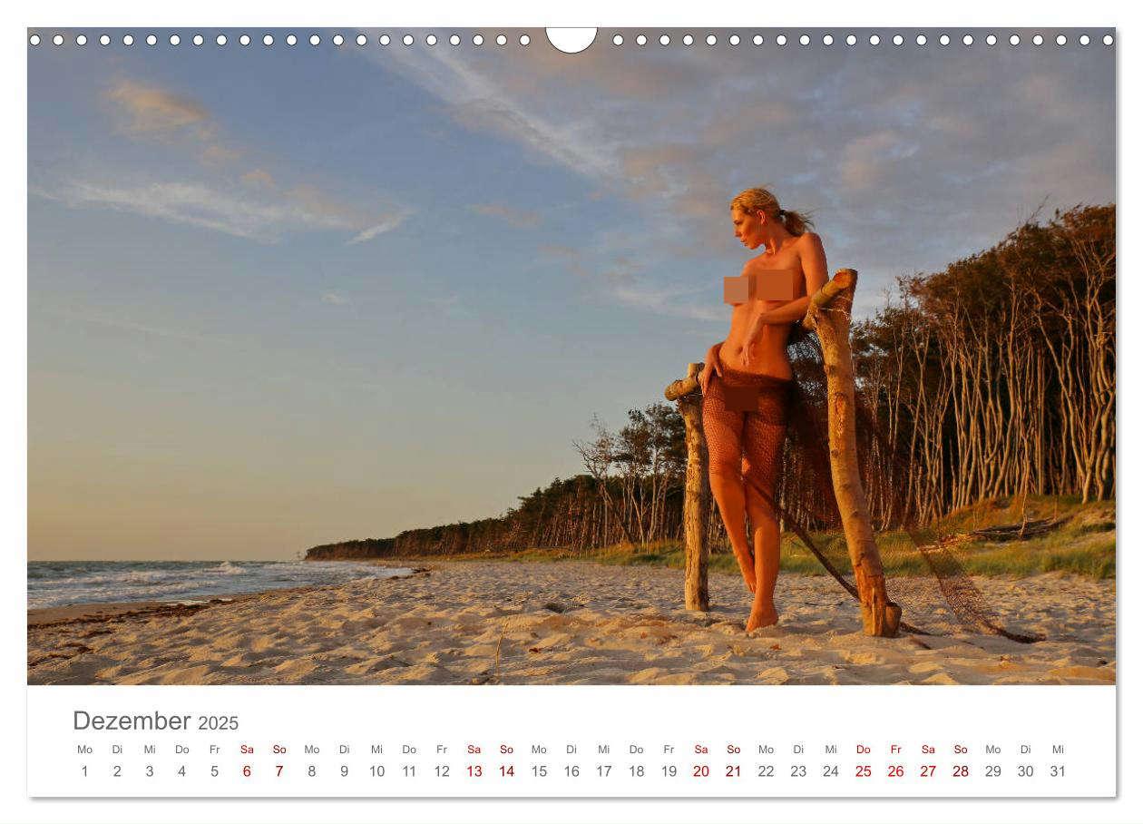 Bild: 9783435437740 | Akt und Meer (Wandkalender 2025 DIN A3 quer), CALVENDO Monatskalender