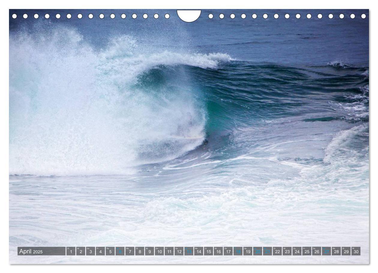 Bild: 9783435633364 | Faszination Surfen (Wandkalender 2025 DIN A4 quer), CALVENDO...