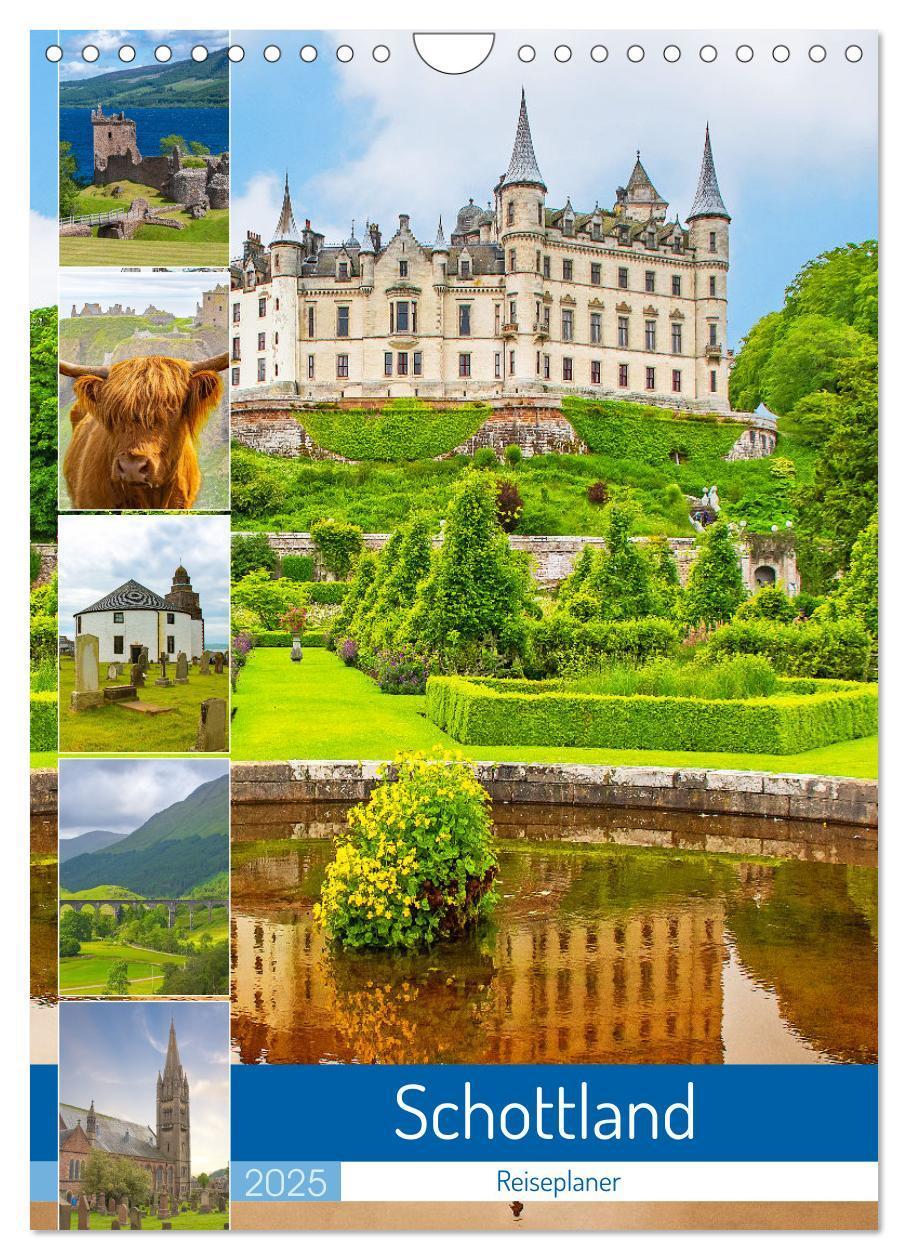 Cover: 9783435898176 | Schottland - Reiseplaner (Wandkalender 2025 DIN A4 hoch), CALVENDO...