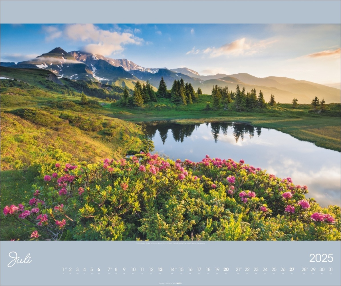 Bild: 9783839901113 | Alpen im Licht Kalender 2025 | Kalender | Spiralbindung | 14 S. | 2025