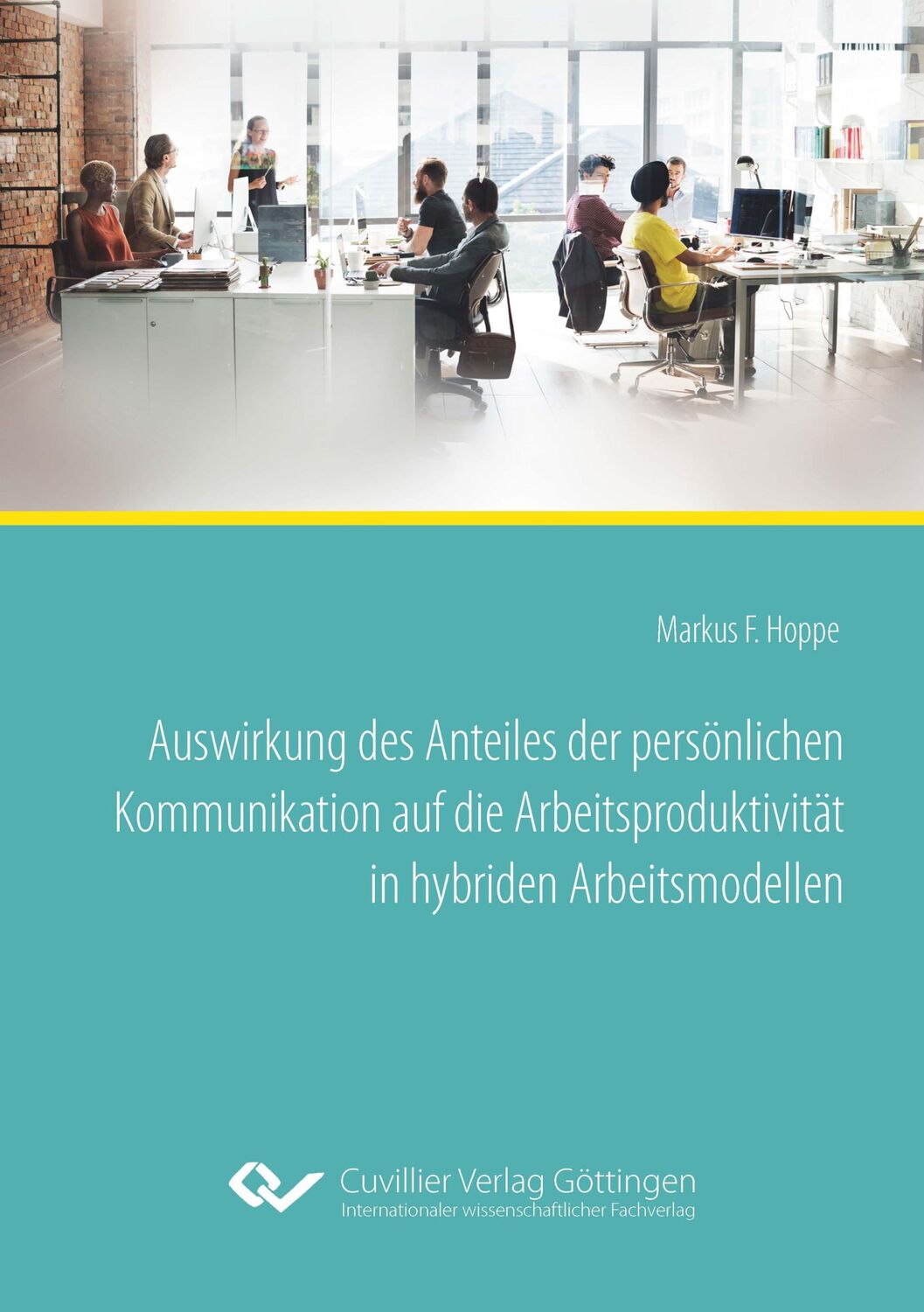 Cover: 9783736977570 | Auswirkung des Anteiles der persönlichen Kommunikation auf die...