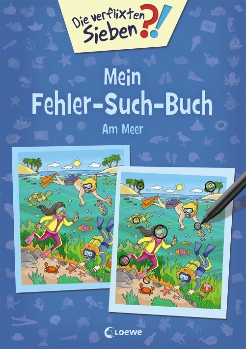 Cover: 9783743203624 | Die verflixten Sieben - Mein Fehler-Such-Buch - Am Meer | Taschenbuch