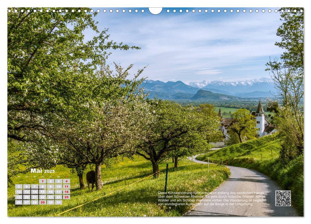 Bild: 9783435117390 | Wandern in den Alpen (Wandkalender 2025 DIN A3 quer), CALVENDO...