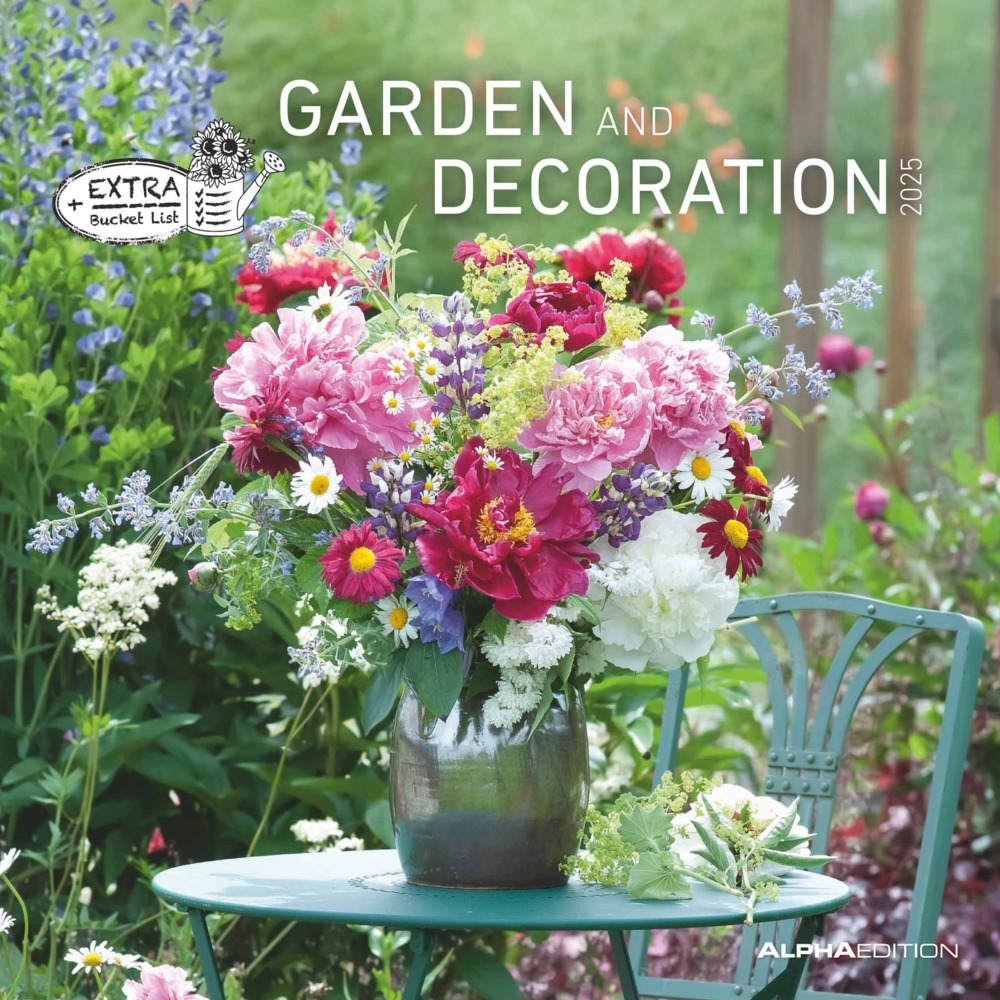 Cover: 4251732340636 | Alpha Edition - Garden &amp; Decoration 2025 Broschürenkalender,...