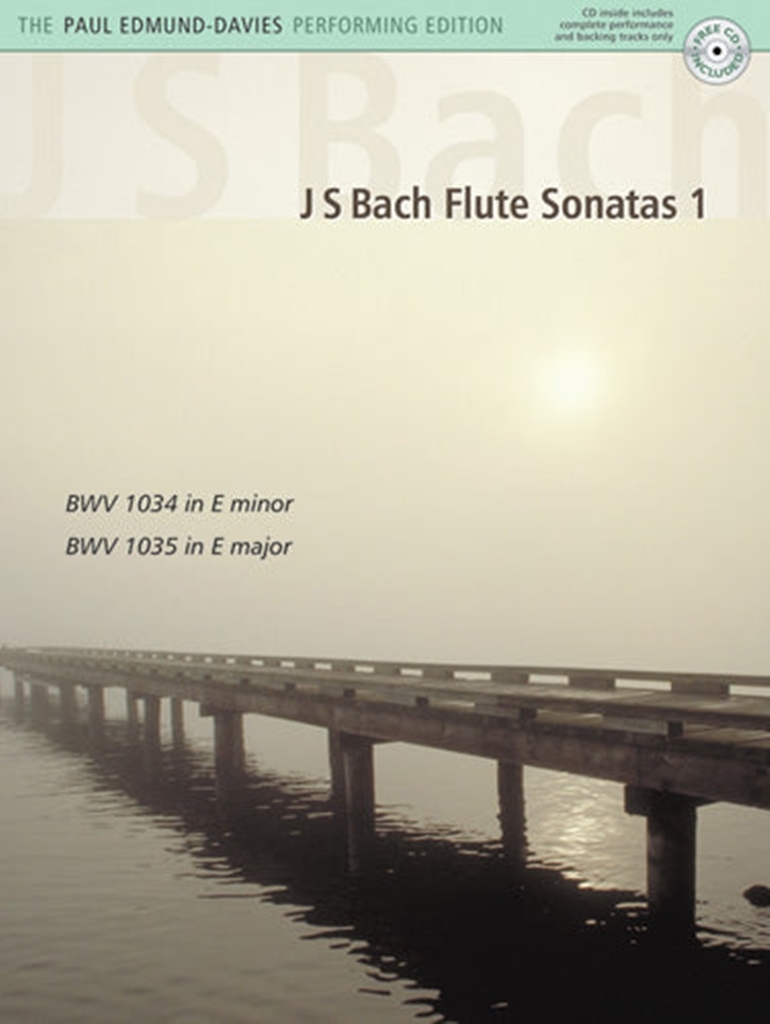 Cover: 9790570244720 | J.S. Bach Flute Sonatas - Book 1 | Paul Edmund-Davies | Kevin Mayhew