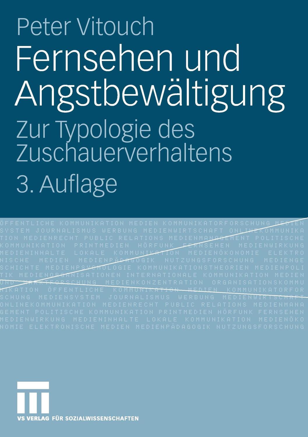 Cover: 9783531153834 | Fernsehen und Angstbewältigung | Zur Typologie des Zuschauerverhaltens