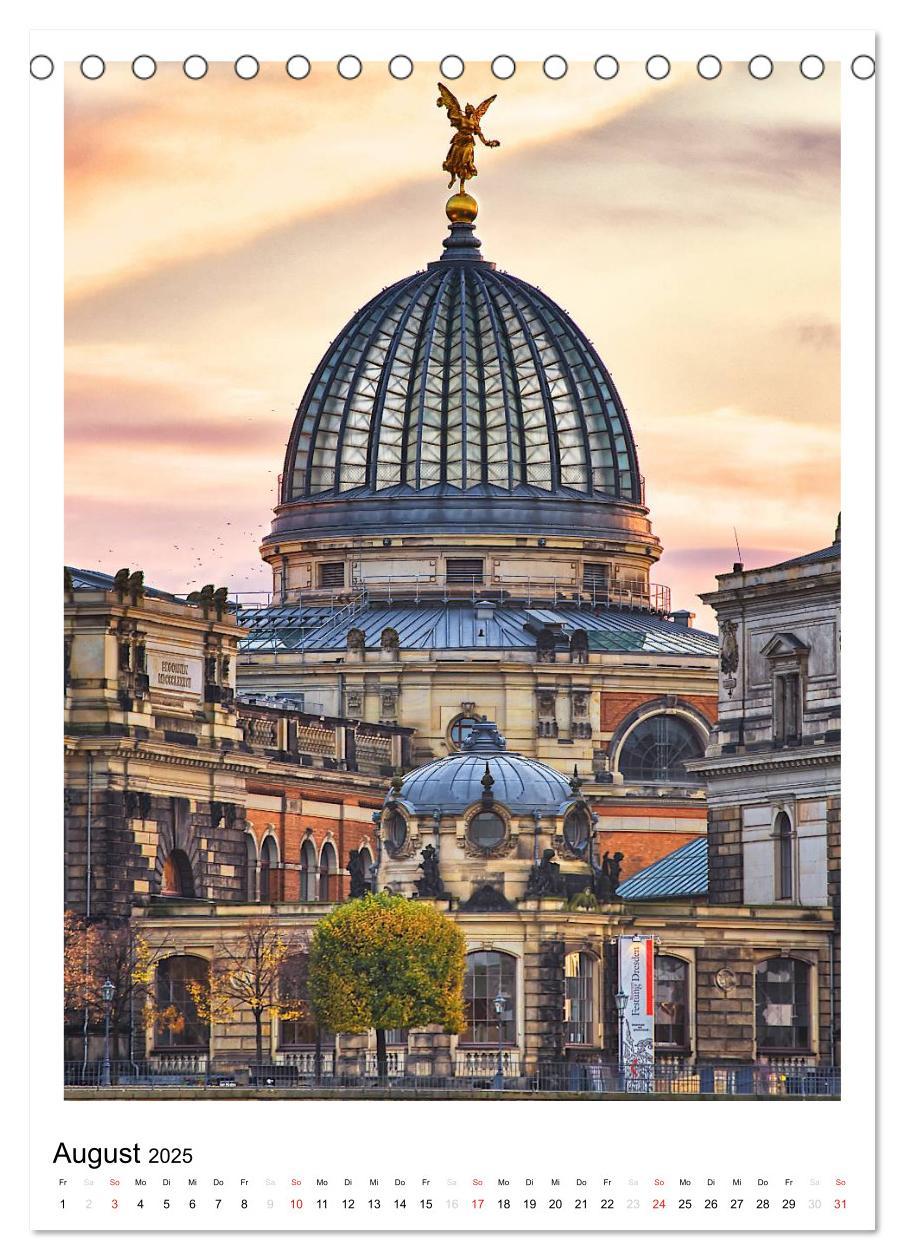 Bild: 9783457058459 | Bilder aus Dresden (Tischkalender 2025 DIN A5 hoch), CALVENDO...