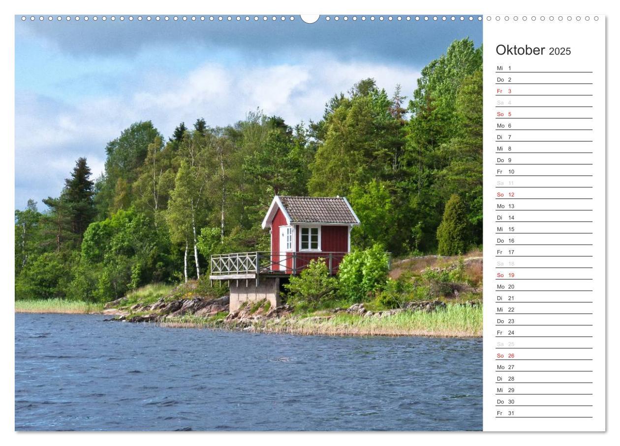 Bild: 9783435593187 | Unterwegs in Schweden (Wandkalender 2025 DIN A2 quer), CALVENDO...