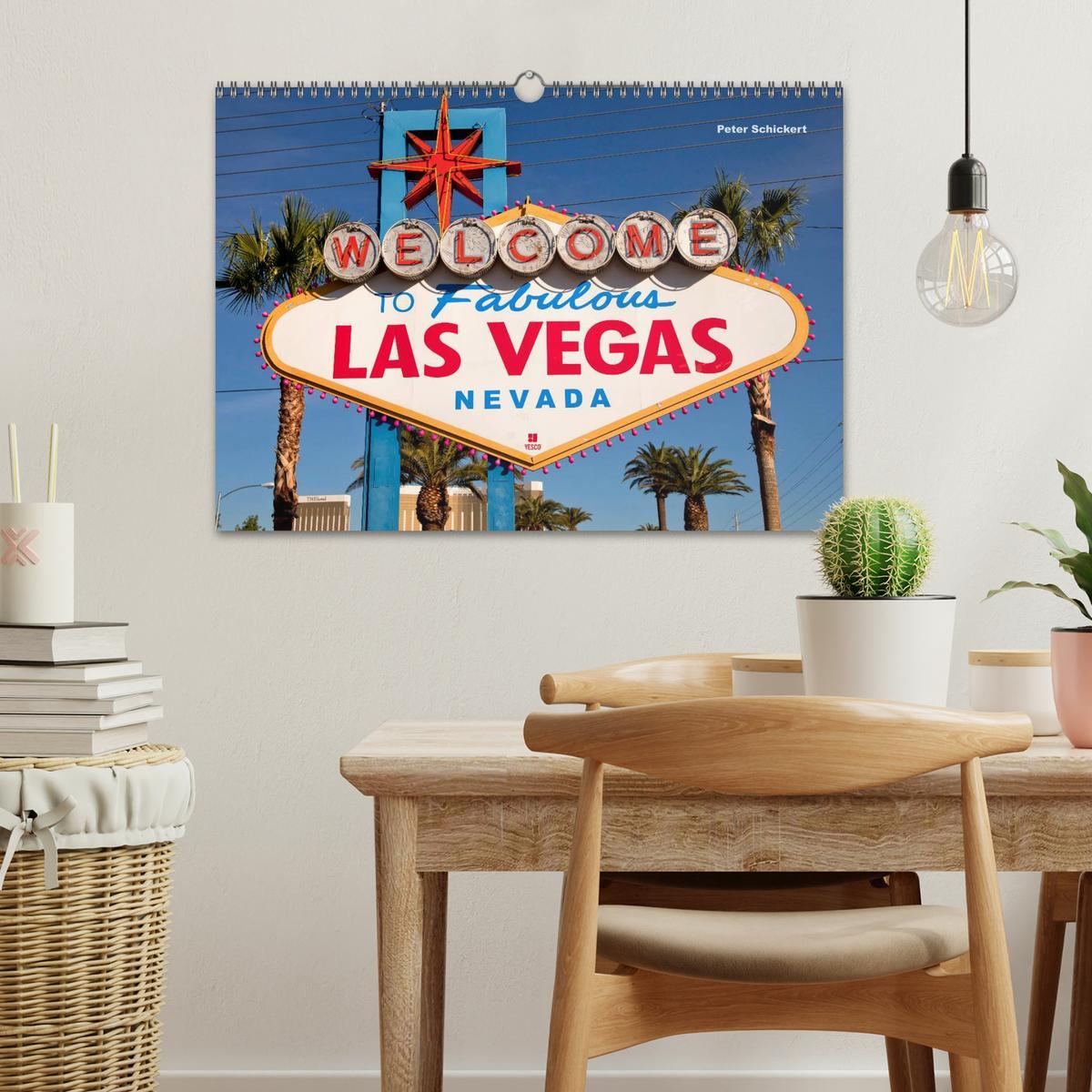 Bild: 9783435719778 | Las Vegas (Wandkalender 2025 DIN A3 quer), CALVENDO Monatskalender