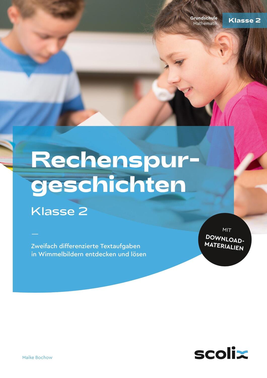 Cover: 9783403107675 | Rechenspurgeschichten Klasse 2 | Maike Bochow | Bundle | E-Bundle