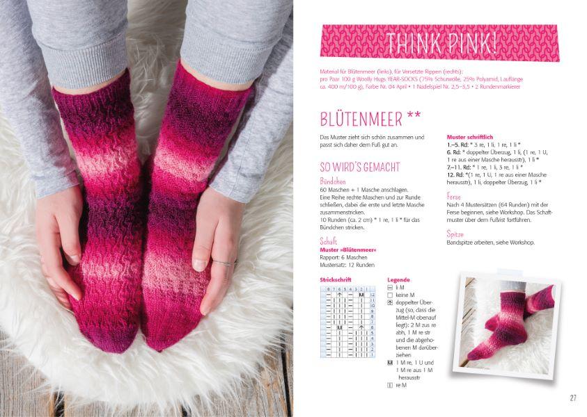 Bild: 9783841066022 | Woolly Hugs Socken stricken mit Super-Ferse | 24 Gute-Laune-Modelle